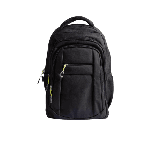 Okul Sırt Çantası Üç Bölmeli Siyah